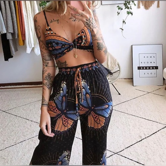 NWT 2 piece boho outfit - Picture 3 of 4
